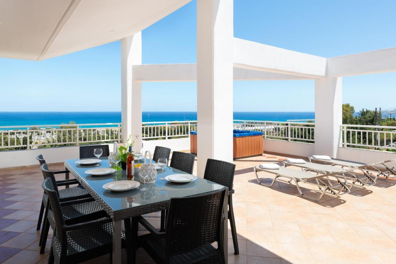 Amazing Apartments With Sea View In Rhodes Town Rhodes City エクステリア 写真